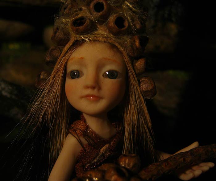 Ooak Pixie Ranien and magic Seeds